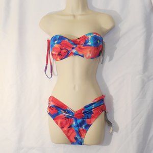 LIQUIDATING INVENTORY! CLEARANCE! Be Creative Colorful Floral Bikini